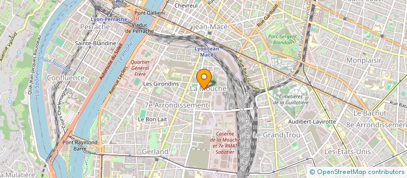 localisation de l'entreprise MONSIEUR MOURAD OUACHANI  LYON