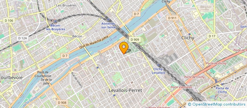 localisation de l'entreprise MONSIEUR MOURAD OUARKOUB à LEVALLOIS-PERRET