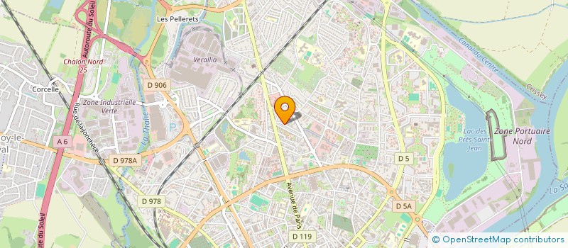 localisation de l'entreprise MONSIEUR MOURAD OUCHEM à CHALON-SUR-SAONE