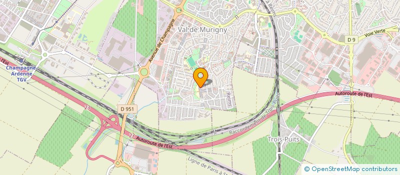 localisation de l'entreprise MONSIEUR MOURAD RAMI  REIMS