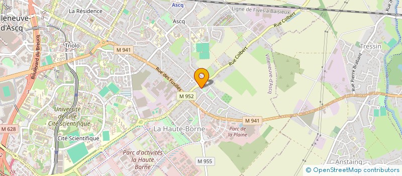 localisation de l'entreprise MONSIEUR MOURAD REZZIK à VILLENEUVE-D'ASCQ