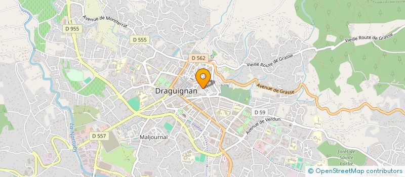 localisation de l'entreprise MONSIEUR MOURAD ROUMANI  DRAGUIGNAN