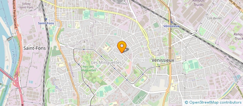 localisation de l'entreprise MONSIEUR MOURAD RTIMA  VENISSIEUX