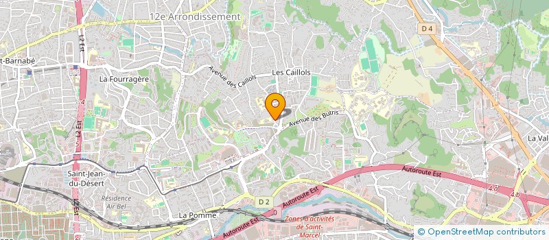 localisation de l'entreprise MONSIEUR MOURAD SAAD  MARSEILLE