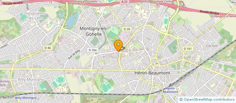 localisation de l'entreprise MONSIEUR MOURAD SADADOU  MONTIGNY-EN-GOHELLE