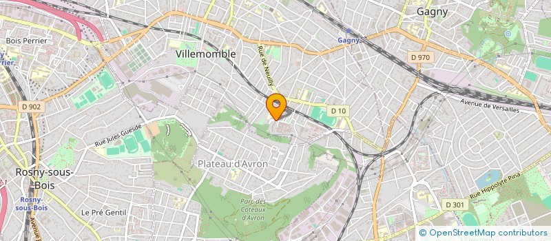 localisation de l'entreprise MONSIEUR MOURAD SADDEDINE  VILLEMOMBLE