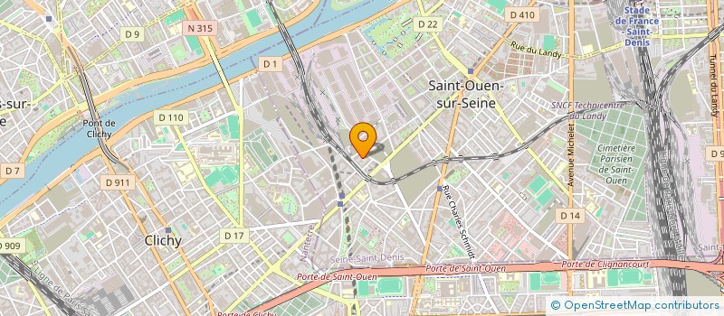 localisation de l'entreprise MONSIEUR MOURAD SAIDI à SAINT-OUEN-SUR-SEINE