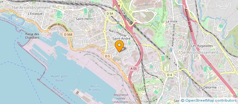 localisation de l'entreprise MONSIEUR MOURAD SAIDI à MARSEILLE