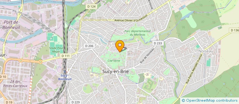 localisation de l'entreprise MONSIEUR MOURAD SAIDOUN  SUCY-EN-BRIE