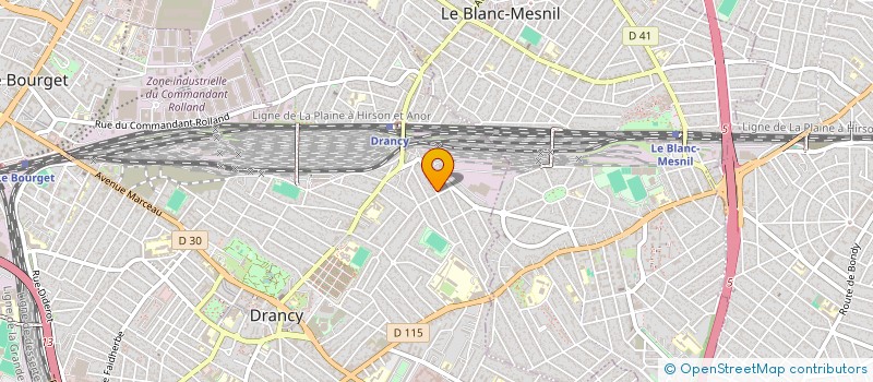 localisation de l'entreprise MONSIEUR MOURAD SAIGHI à DRANCY