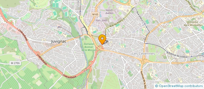 localisation de l'entreprise MONSIEUR MOURAD SAJID  VIC-LA-GARDIOLE