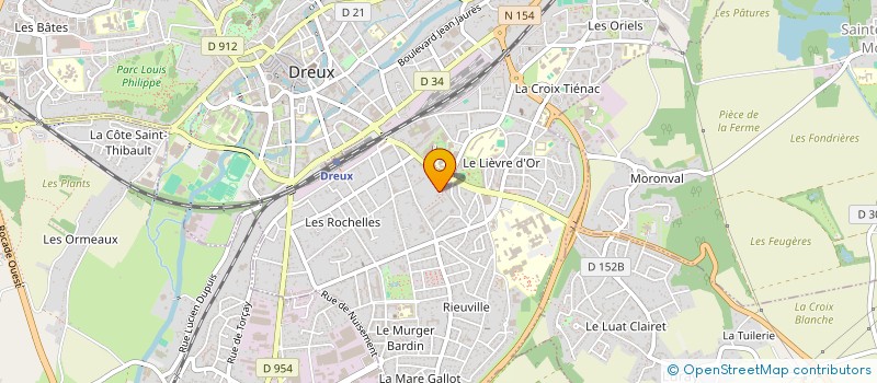 localisation de l'entreprise MONSIEUR MOURAD SALHI à DREUX