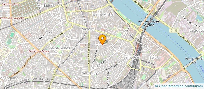 localisation de l'entreprise MONSIEUR MOURAD SAOUDI  BORDEAUX