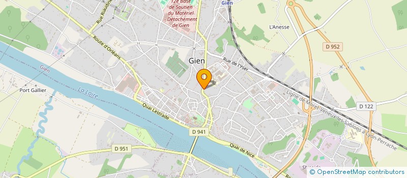 localisation de l'entreprise MONSIEUR MOURAD SENHADJI à GIEN