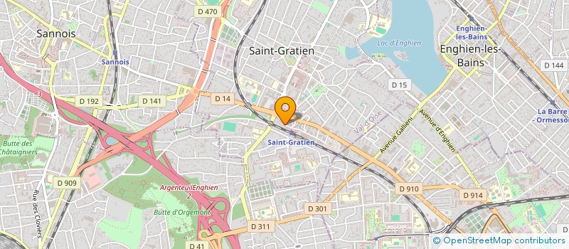 localisation de l'entreprise MONSIEUR MOURAD SIDEHBI  SAINT-GRATIEN