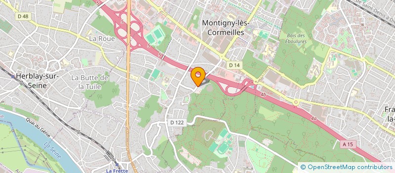 localisation de l'entreprise MONSIEUR MOURAD SLIMANI  MONTIGNY-LES-CORMEILLES