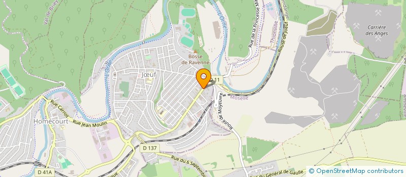 localisation de l'entreprise MONSIEUR MOURAD TABET  JUF