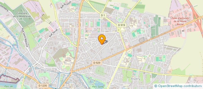 localisation de l'entreprise MONSIEUR MOURAD TAIEBI  AMIENS