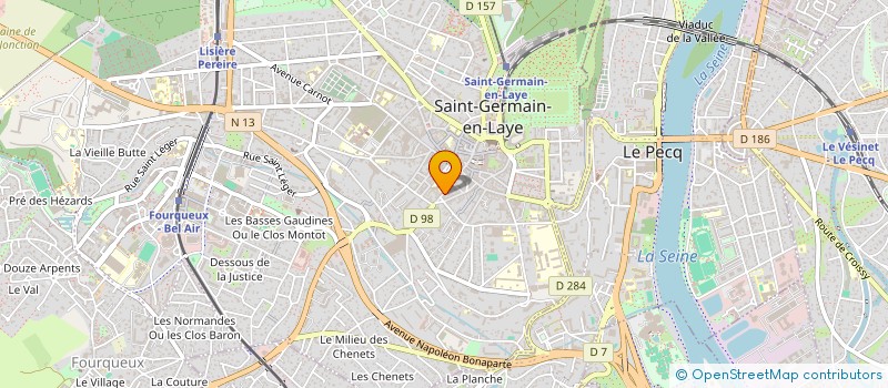 localisation de l'entreprise MONSIEUR MOURAD TAJOURI  SAINT-GERMAIN-EN-LAYE