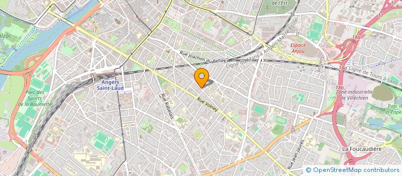 localisation de l'entreprise MONSIEUR MOURAD TAKOUK  ANGERS