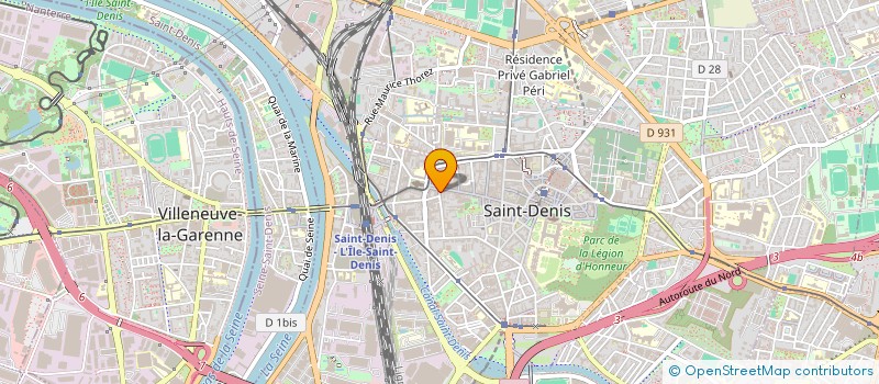 localisation de l'entreprise MONSIEUR MOURAD TILKOUT à SAINT-DENIS