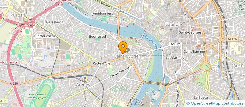 localisation de l'entreprise MONSIEUR MOURAD TOUMI à TOULOUSE