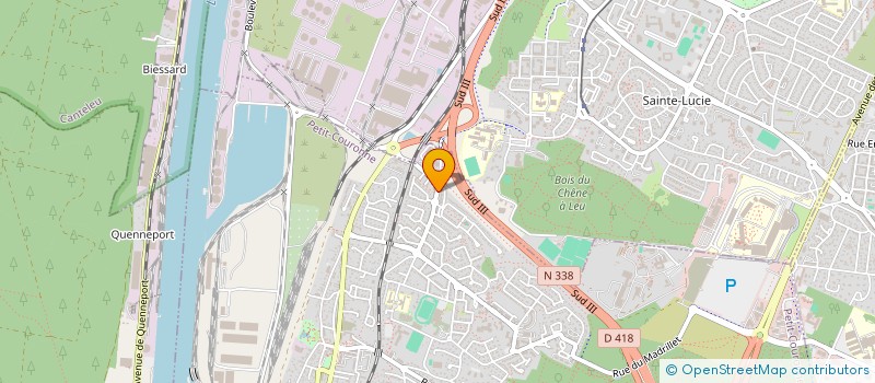 localisation de l'entreprise MONSIEUR MOURAD TOUTA  PETIT-COURONNE