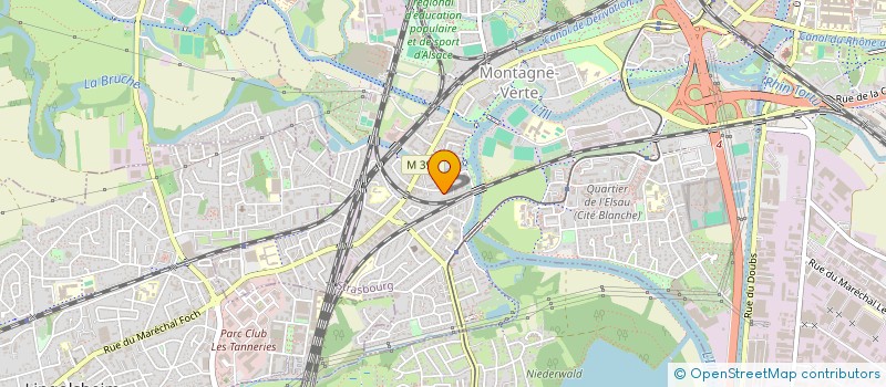 localisation de l'entreprise MONSIEUR MOURAD TSINAEV à STRASBOURG