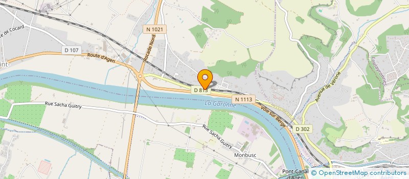 localisation de l'entreprise MONSIEUR MOURAD YOUSFI  LA CROIX BLANCHE