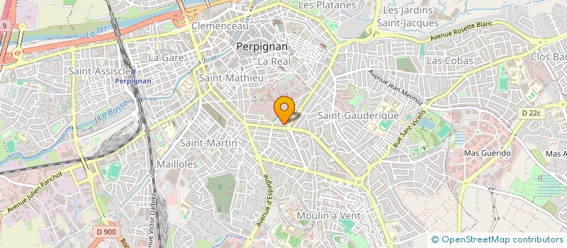 localisation de l'entreprise MONSIEUR MOURAD ZAHIR SAMAANI  PERPIGNAN