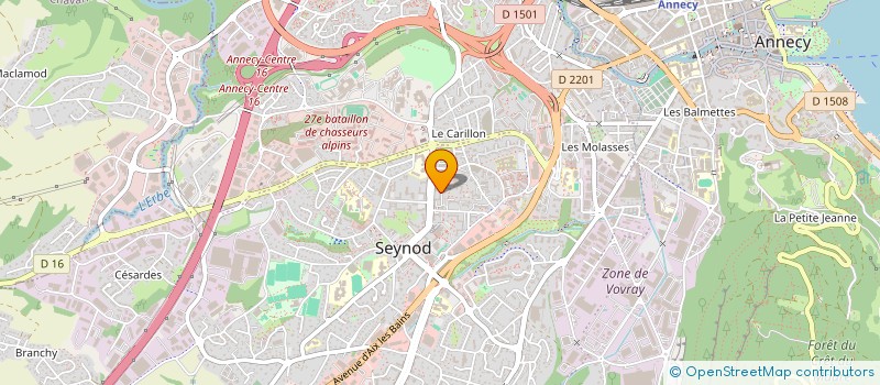 localisation de l'entreprise MONSIEUR MOURAD ZAIDI à ANNECY
