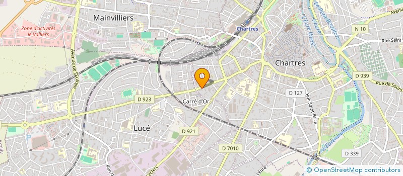 localisation de l'entreprise MONSIEUR MOURAD ZBIDI à CHARTRES