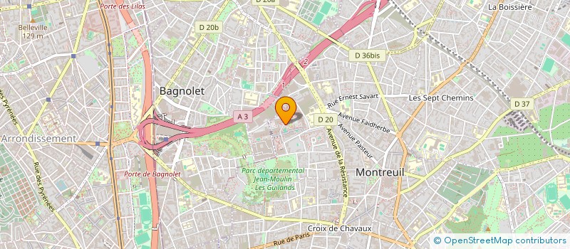 localisation de l'entreprise MONSIEUR MOURAD ZEGHMICHE à MONTREUIL