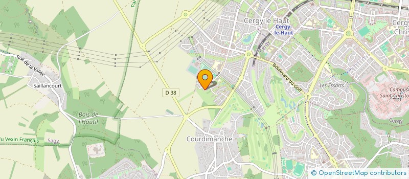 localisation de l'entreprise MONSIEUR MOURAD ZEKRITI  COURDIMANCHE