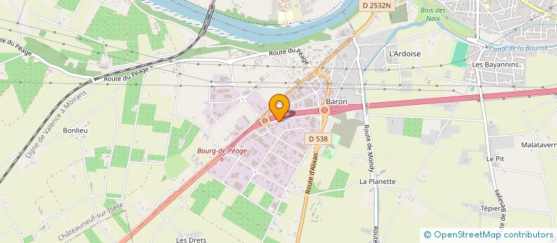localisation de l'entreprise MONSIEUR MOURAD ZEMMIRI à BOURG-DE-PEAGE