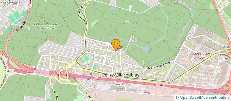 localisation de l'entreprise MONSIEUR MOURADE AHMED  VELIZY-VILLACOUBLAY