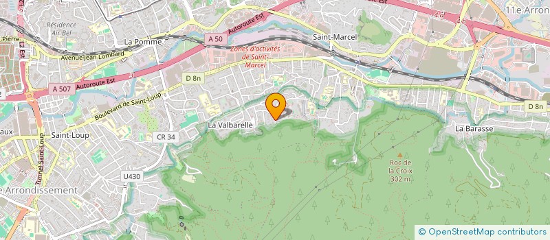 localisation de l'entreprise MONSIEUR MOURADE ALI  MARSEILLE