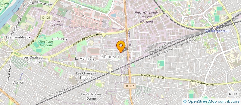 localisation de l'entreprise MONSIEUR MOURCHED HADJ YOUCEF  SARTROUVILLE