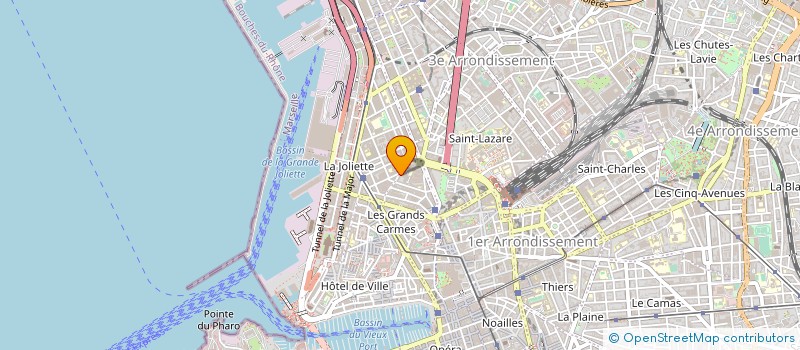 localisation de l'entreprise MONSIEUR MOUREDDINE FAYED  MARSEILLE