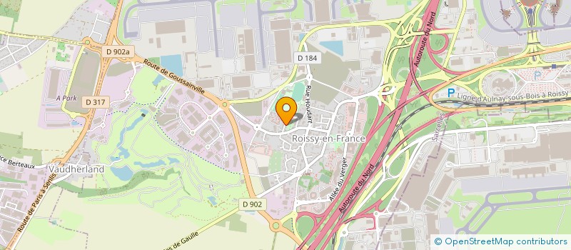 localisation de l'entreprise MONSIEUR MOURHAD FAHEM  ROISSY-EN-FRANCE