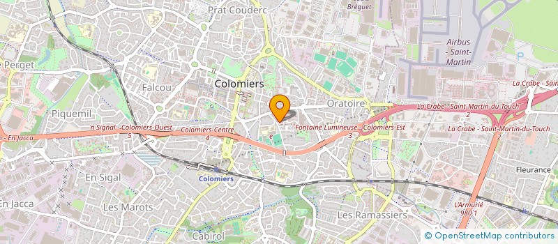 localisation de l'entreprise MONSIEUR MOURIDE KANE à COLOMIERS