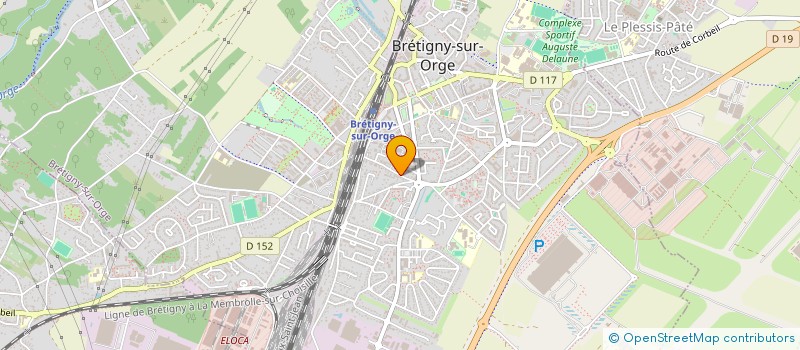 localisation de l'entreprise MONSIEUR MOURLAYE CISSE à BRETIGNY-SUR-ORGE