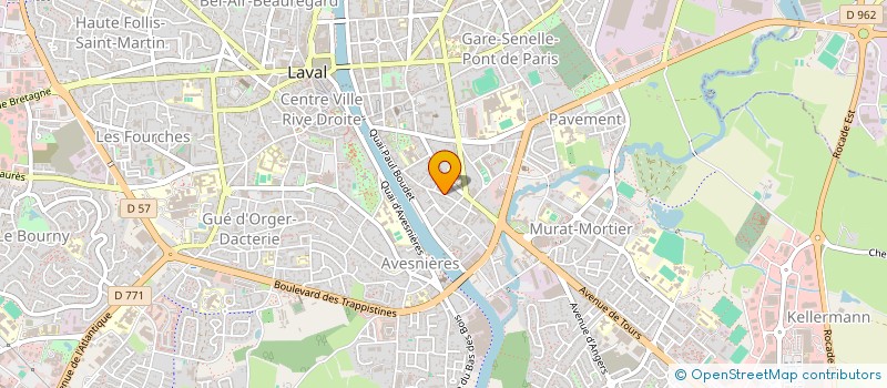localisation de l'entreprise MONSIEUR MOURTADHOI IDRISSA à LAVAL