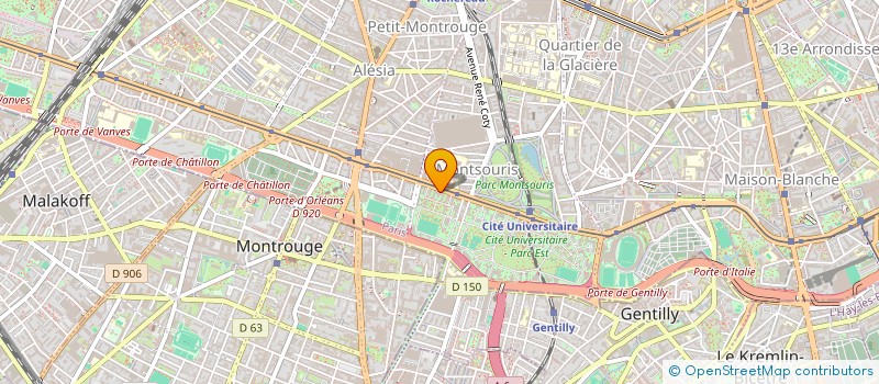 localisation de l'entreprise MONSIEUR MOUSAAB DJERRAB  PARIS