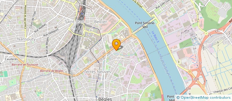 localisation de l'entreprise MONSIEUR MOUSLIM SALIM  TALENCE