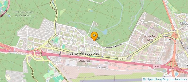 localisation de l'entreprise MONSIEUR MOUSS TRAORE  VELIZY-VILLACOUBLAY