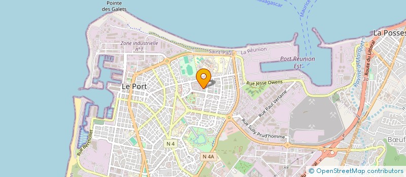 localisation de l'entreprise MONSIEUR MOUSSA ABDALLAH à LE PORT