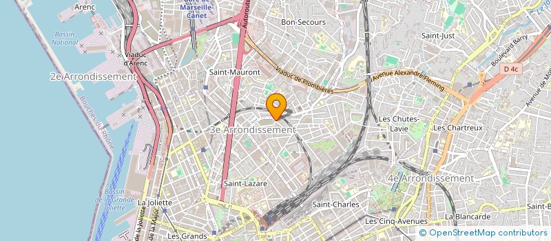 localisation de l'entreprise MONSIEUR MOUSSA ABDELNOUR BENYAHIA à MARSEILLE