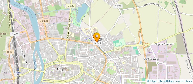 localisation de l'entreprise MONSIEUR MOUSSA ABID  SENS