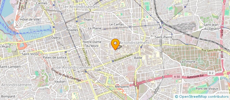 localisation de l'entreprise MONSIEUR MOUSSA AHMADI à MARSEILLE